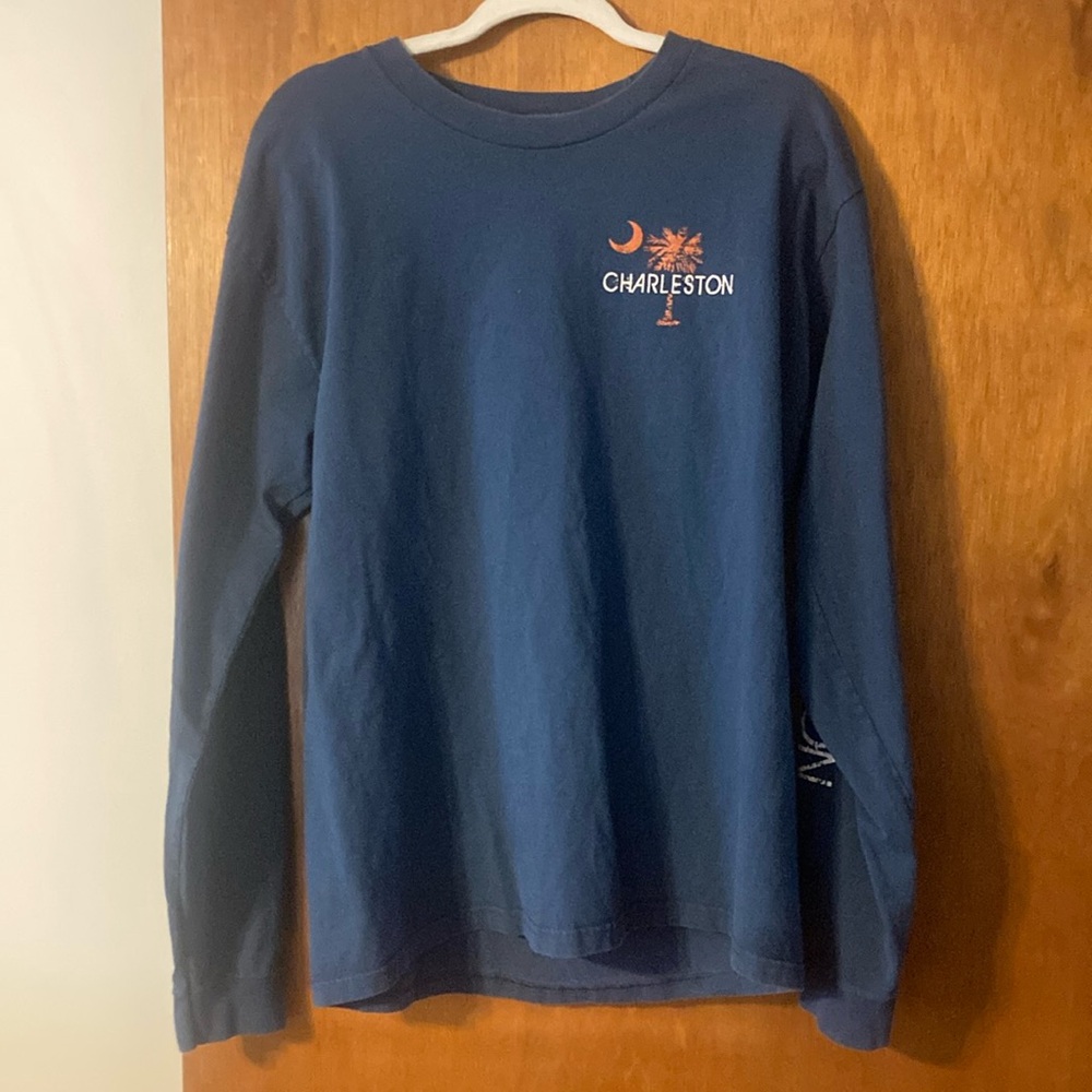 Navy Long Sleeve Charleston SC Shirt